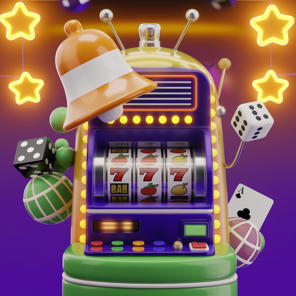 Mesin slot dengan beberapa barang