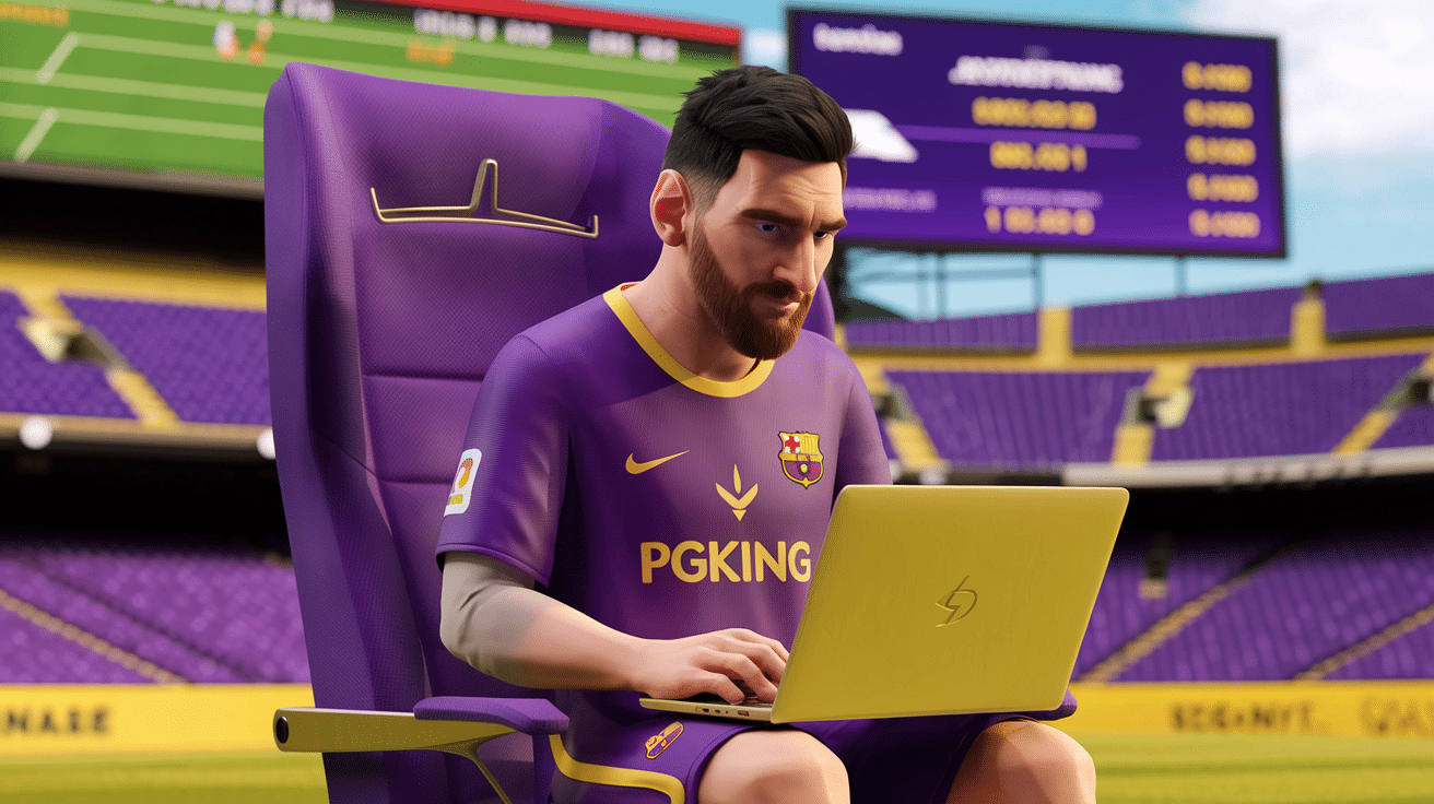 Messi sedang melakukan prediksi parlay