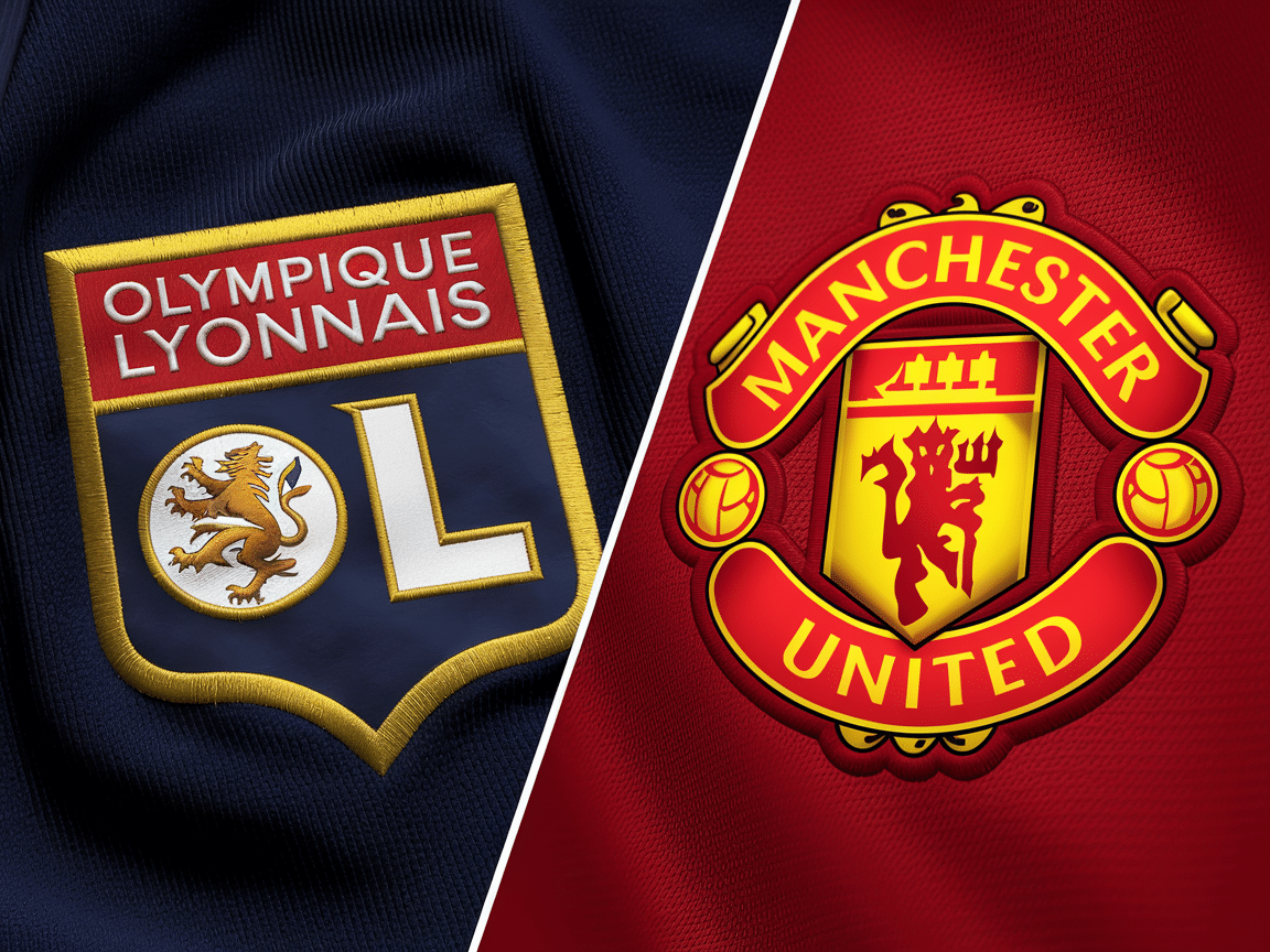 Logo MU vs Lyon