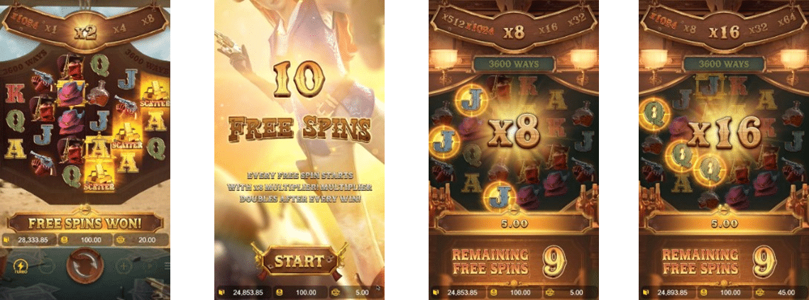 Free Spins Wild Bounty Showdown